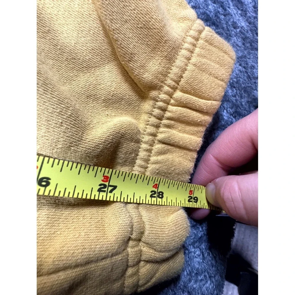 Nike Club Jogger Pant Mens Medium Yellow Strike Fleece Lined Gym Sportswear‎